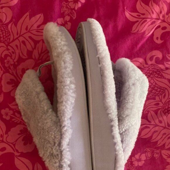 OLUKAI KIPE'A HEU LILAC SHEERLING FLIP FLOPS SANDALS HAWAII INSPIRED NICE COZY 9 - Picture 8 of 12